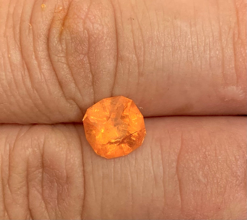 Spessartite Garnet Faceted