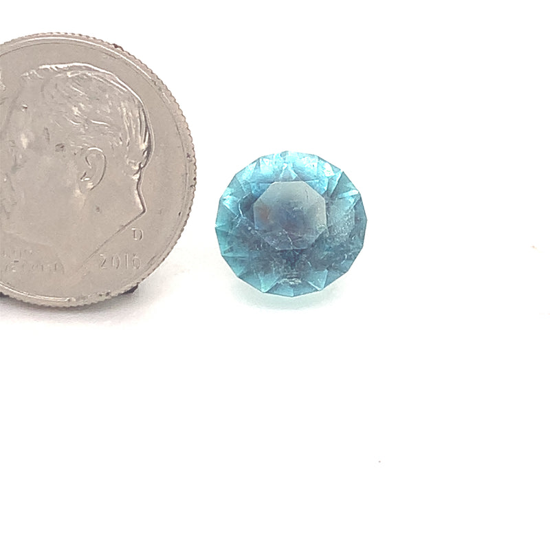 Blue Tourmaline Faceted
