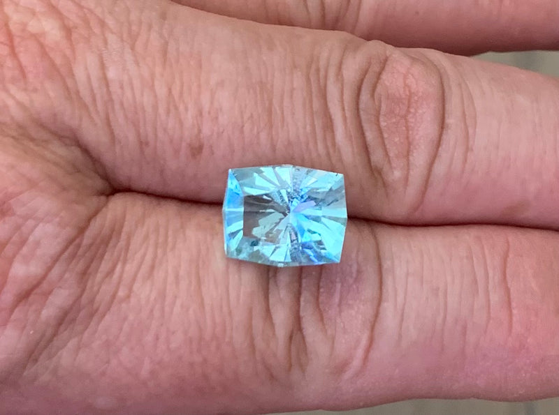 Aquamarine Faceted