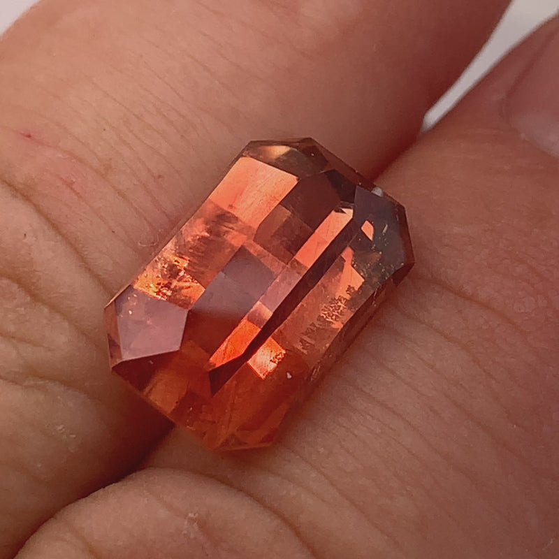 Sunstone Faceted