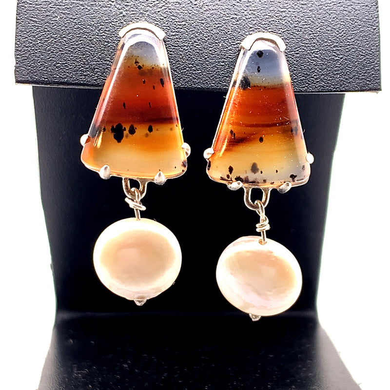 Montana Agate Earrings