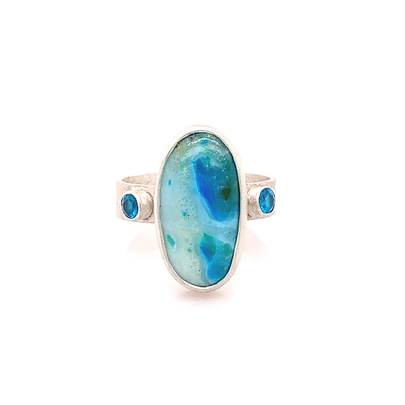 Blue Opalina Ring